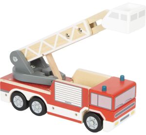 small foot Fire truck with swivel ladder
