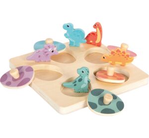 small foot Wooden memory puzzle Dino