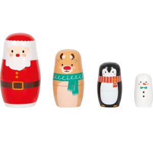 small foot Matryoshka Christmas edition