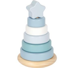 small foot Pole attachment Tower blue