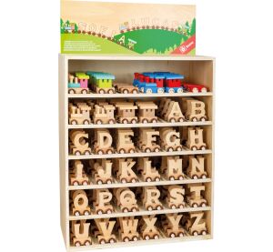 small foot Wooden train alphabet train 1 pc carriage