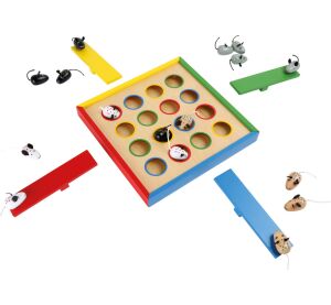 small foot game of hat hop mouse