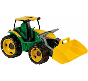 Lena Tractor with spoon green-yellow