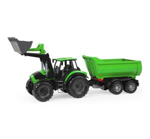 Lena WORXX Deutz-Fahr tractor with trailer