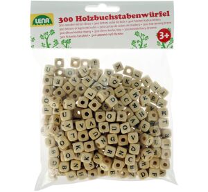 Lena Wooden alphabet letters 300 pcs