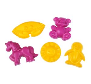 Lena Sand moulds with unicorn 5 parts