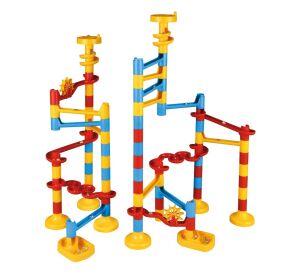 Lena Marble track KIGA, 64 Pieces, Decorative Cardboard