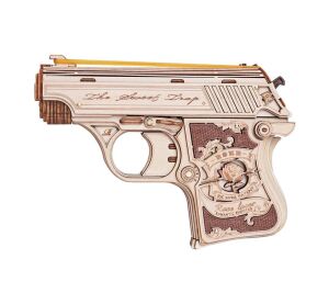 RoboTime 3D wooden jigsaw puzzle Mini gun Justice Guard