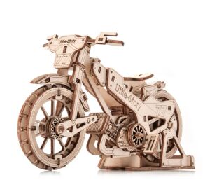 Little Story 3D Wooden Puzzle Speedway Bike