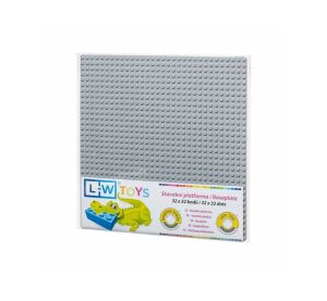 L-W Toys Base plate 32x32 light grey