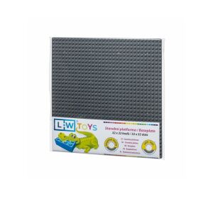 L-W Toys Base plate 32x32 dark grey