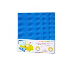 L-W Toys Base plate 32x32 blue