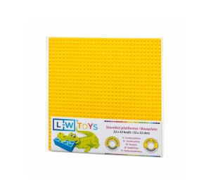 L-W Toys Base plate 32x32 yellow