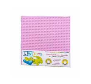 L-W Toys Base plate 32x32 pink