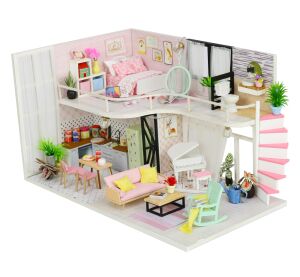 2Kids Toys Miniature House House of Anne's Pink Melody
