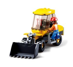 Sluban Town Builders M38-B0377B Small Excavator / Loader