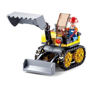 Sluban Town Builders M38-B0377C Small Crawler Excavator