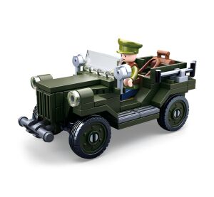 Sluban WWII M38-B0682 Soviet off-road vehicle GAZ 67