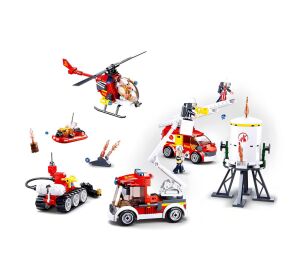Sluban Firefighters M38-B0811 Firefighting unit set