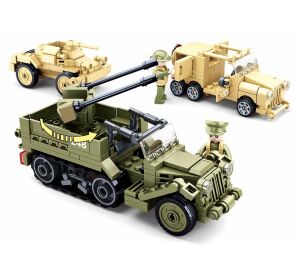 Sluban Army M38-B0812 Military Vehicles