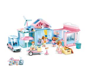 Sluban Girls Dream M38-B0822 Our New House