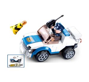 Sluban Police M38-B0824 Police patrol car