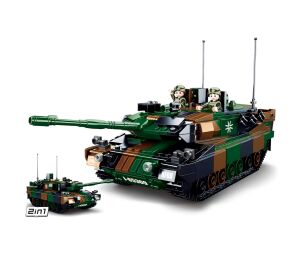 Sluban Model Bricks M38-B0839 German Leopard 2A5 Battle Tank