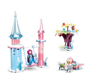 Sluban Winter Fairies M38-B0895 Playground with swing