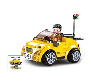 Sluban Town M38-B0900 Yellow Convertible