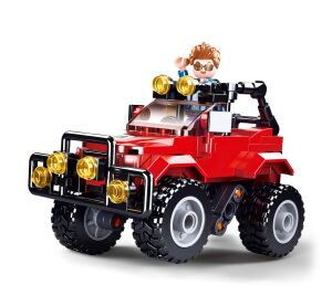 Sluban Town M38-B0902 Jeep red