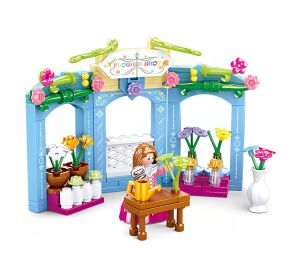 Sluban Village M38-B0905 Period florist