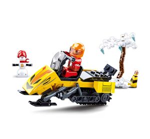 Sluban Winter Rescue M38-B0951 Rescue snowmobile