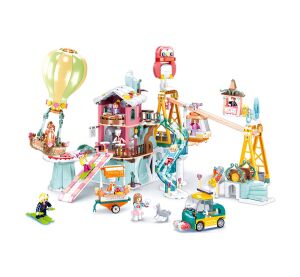 Sluban Happy Diary M38-B0962 Winter Fun Resort