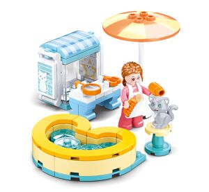 Sluban Girls Dream M38-B0970C Cat Salon
