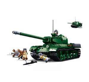 Sluban Battle of Budapest M38-B0979 Soviet IS-2 Heavy Tank 2 in 1