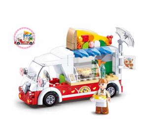 Sluban Girls Dream M38-B0993D Pizza truck