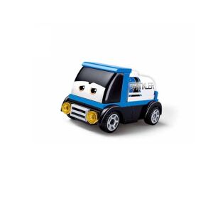 Sluban Power Bricks M38-B1072B Wind-up car with eyes Blue tanker
