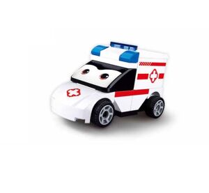 Sluban Power Bricks M38-B1072H Wind-up car with eyes Ambulance