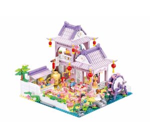 Sluban Girls Dream M38-B1078 Teahouse with ornamental garden