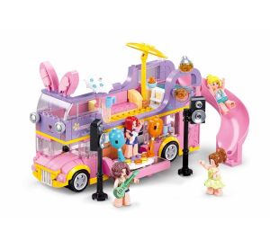 Sluban Rock Musical Caravan Double Decker M38-B1165