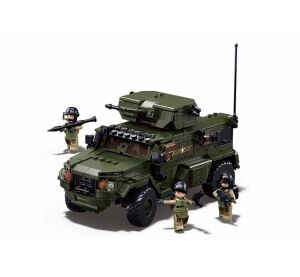 Sluban Model Bricks M38-B1179 Typhoon VDVS armoured fighting vehicle in 1:35 scale
