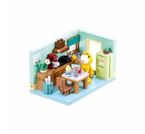 Sluban Builder M38-B1225 Garfield in the kitchen