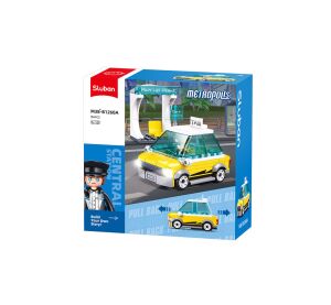 Sluban Metropolis M38-B1260A Yellow Taxi