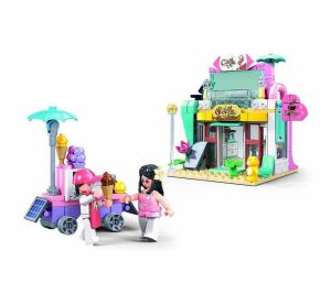 Sluban Metropolis M38-B1266 Cafe and Ice Cream Cart