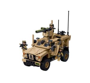 Sluban Model Bricks M38-B1610 Military Armored Vehicle M-ATV in 1:35 scale