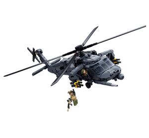 Sluban Model Bricks M38-B1612 HH-60G Pave Hawk Combat Rescue Helicopter in 1:35 scale