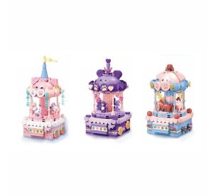 Sluban Pleyerid M38-P8027 Carousel with animal 1 piece