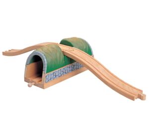 Maxim Wooden tunnel with overpass