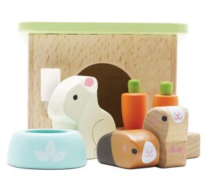 Le Toy Van Set Rabbit and Guinea Pigs