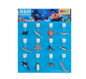 Mojo Display 72 pcs of Key Chains Sea World